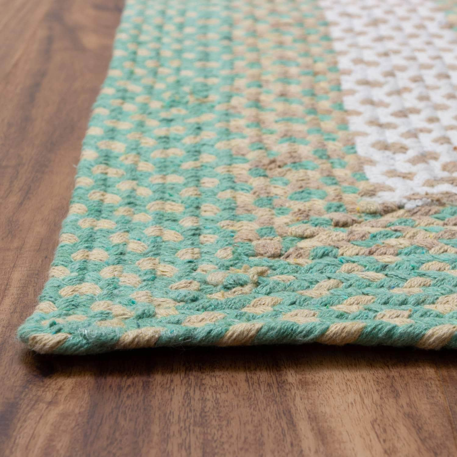 Waterbury WAT01 Green & Cream Rug #color_green & cream