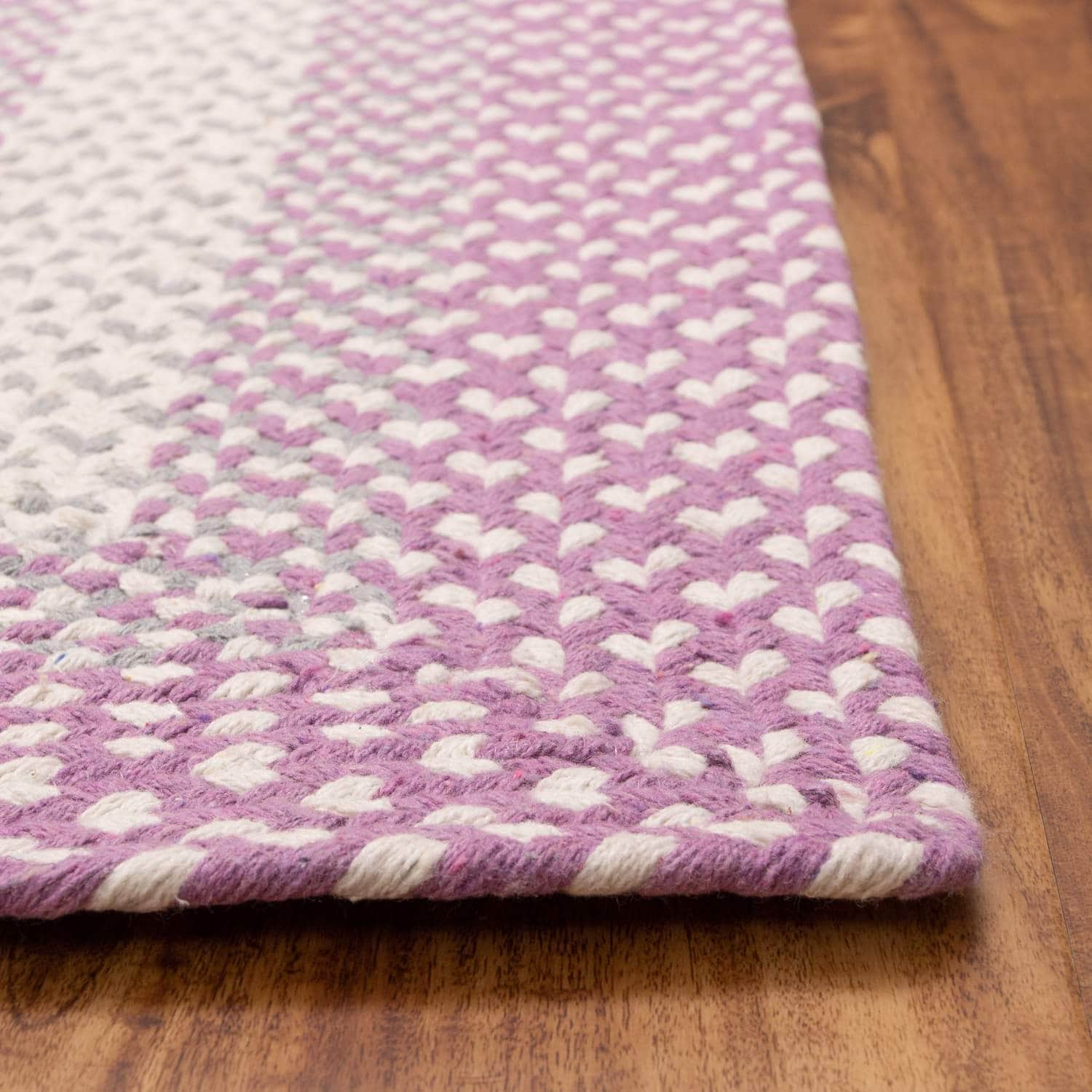 Waterbury WAT01 Purple & Gray Rug #color_purple & gray